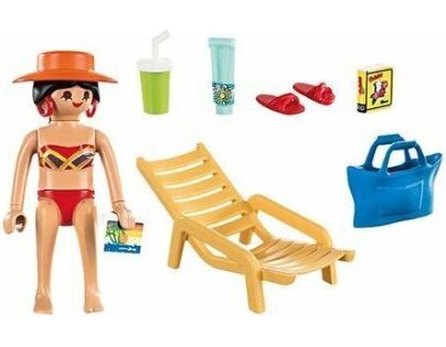 Playmobil Turistka s lehátkom