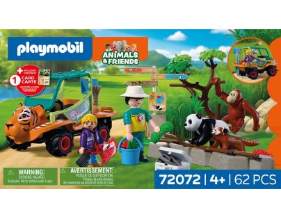 PLAYMOBIL® 72072 Vozidlo ošetrovateľa zvierat