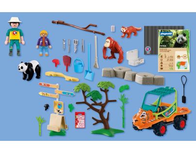 PLAYMOBIL® 72072 Vozidlo ošetrovateľa zvierat