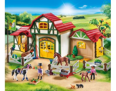 PLAYMOBIL® 6926 Veľká konská farma - Poškodený obal