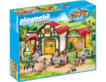 PLAYMOBIL® 6926 Veľká konská farma - Poškodený obal