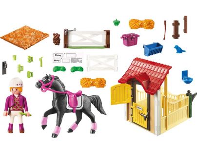 PLAYMOBIL® 6934 Konská stajňa Arabský kôň