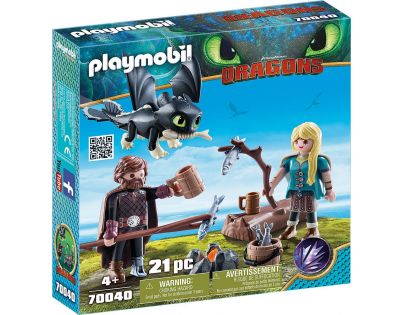 PLAYMOBIL® 70040 Štikút a Astrid s malým dráčikom