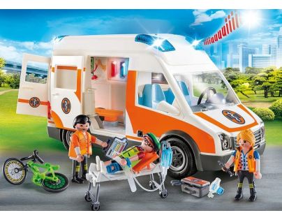 PLAYMOBIL® 70049 Ambulancia so svetlami