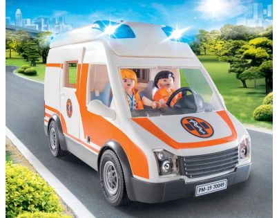 PLAYMOBIL® 70049 Ambulancia so svetlami