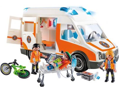 PLAYMOBIL® 70049 Ambulancia so svetlami