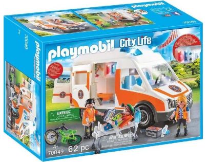 PLAYMOBIL® 70049 Ambulancia so svetlami