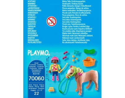 PLAYMOBIL® 70060 Dievča s poníkom