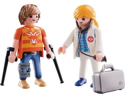 PLAYMOBIL® 70079 Lekárka a pacient