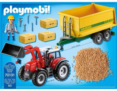 PLAYMOBIL® 70131 Veľký traktor s prívesom