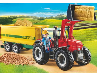 PLAYMOBIL® 70131 Veľký traktor s prívesom