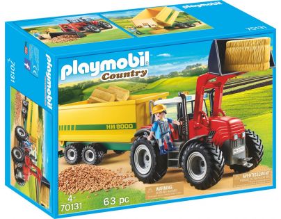 PLAYMOBIL® 70131 Veľký traktor s prívesom