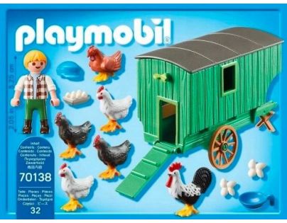 PLAYMOBIL® 70138 Pojazdný kurín