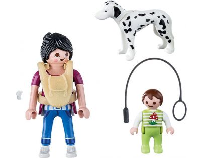 PLAYMOBIL® 70154 Mamička s dieťaťom a psom