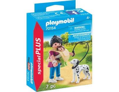 PLAYMOBIL® 70154 Mamička s dieťaťom a psom