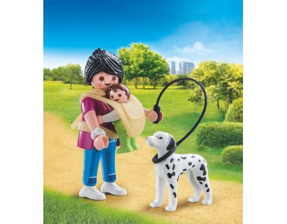 PLAYMOBIL® 70154 Mamička s dieťaťom a psom