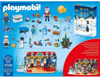 PLAYMOBIL® 70188 Adventný kalendár Vianoce v hračkárstve