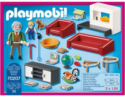 PLAYMOBIL® 70207 Útulná obývacia izba