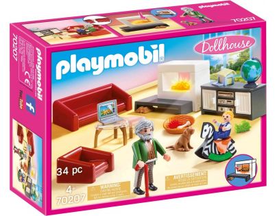 PLAYMOBIL® 70207 Útulná obývacia izba