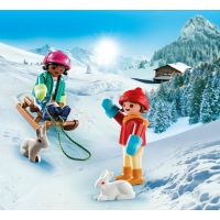PLAYMOBIL® 70250 Deti so sánkami 3