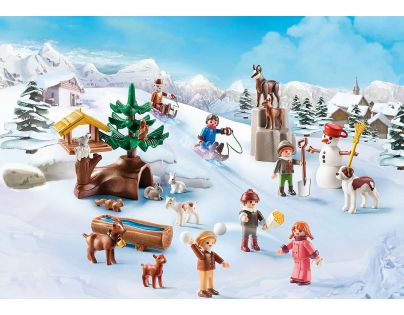 PLAYMOBIL® 70260 Adventný kalendár Heidin zimné svet