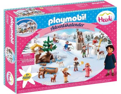 PLAYMOBIL® 70260 Adventný kalendár Heidin zimné svet