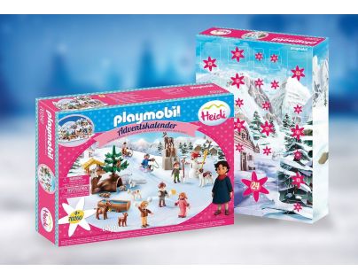 PLAYMOBIL® 70260 Adventný kalendár Heidin zimné svet