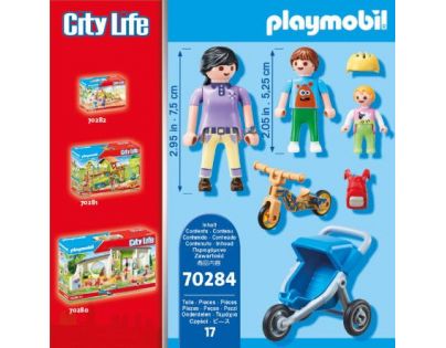 PLAYMOBIL® 70284 Mamička s deťmi