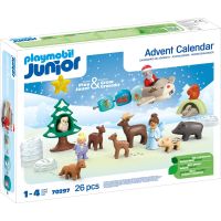 PLAYMOBIL® 70297 Junior adventný kalendár Zasnežené Vianoce 3