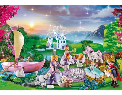 PLAYMOBIL® 70323 Adventný kalendár Kráľovský piknik v parku
