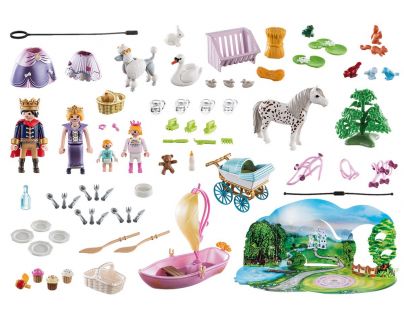 PLAYMOBIL® 70323 Adventný kalendár Kráľovský piknik v parku