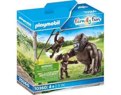 PLAYMOBIL® 70360 Gorila s mláďatami