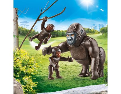 PLAYMOBIL® 70360 Gorila s mláďatami