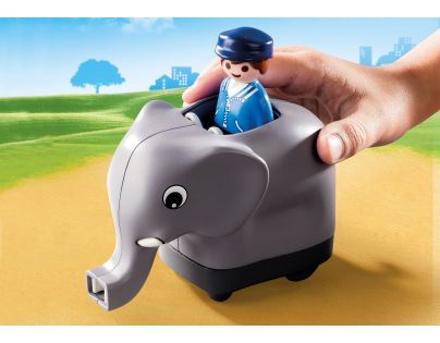 PLAYMOBIL® 70405 Môj ťahací vláčik so zvieratkami