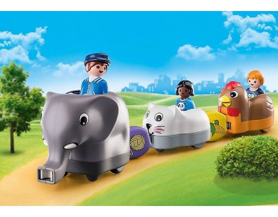 PLAYMOBIL® 70405 Môj ťahací vláčik so zvieratkami