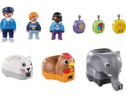PLAYMOBIL® 70405 Môj ťahací vláčik so zvieratkami