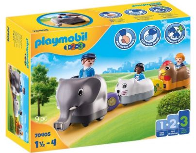 PLAYMOBIL® 70405 Môj ťahací vláčik so zvieratkami