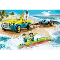 PLAYMOBIL® 70436 Plážové auto s lodným prívesom 2