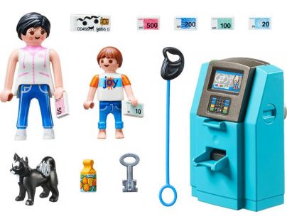 PLAYMOBIL® 70439 Turisti s bankomatom