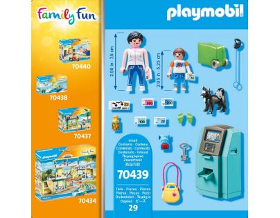 PLAYMOBIL® 70439 Turisti s bankomatom