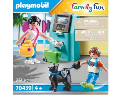 PLAYMOBIL® 70439 Turisti s bankomatom