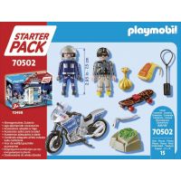 PLAYMOBIL® 70502 Starter Pack Polícia doplnkový set 4