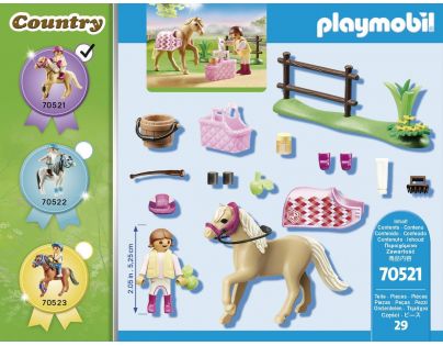 PLAYMOBIL® 70521 Zberateľský poník Nemecký jazdecký pony
