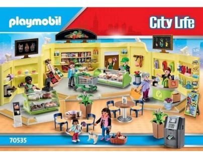 PLAYMOBIL® 70535 Mega Set Obchodné centrum