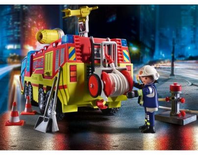 PLAYMOBIL® 70557 Hasiči v akcii s požiarnym vozidlom