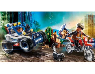 PLAYMOBIL® 70570 Policajné terénne auto Prenasledovanie zlodeja pokladu