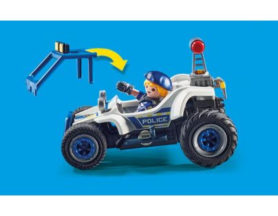 PLAYMOBIL® 70570 Policajné terénne auto Prenasledovanie zlodeja pokladu