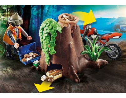 PLAYMOBIL® 70570 Policajné terénne auto Prenasledovanie zlodeja pokladu