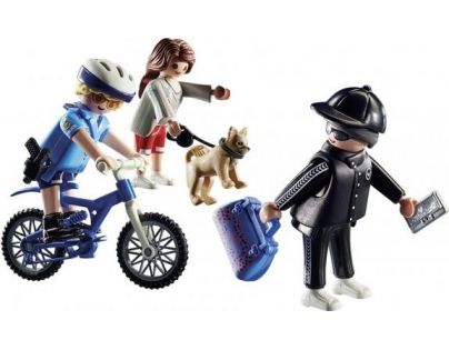 PLAYMOBIL® 70573 Policajný bicykel Prenasledovanie vreckového zlodeja