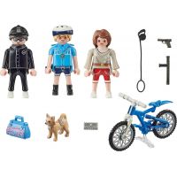 PLAYMOBIL® 70573 Policajný bicykel Prenasledovanie vreckového zlodeja 3